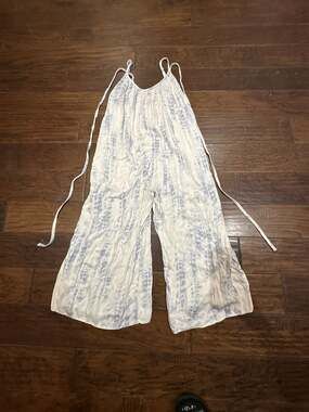 Audrey 3+1 Tie Dye Wide Leg Jumpsuit